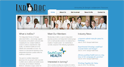 Desktop Screenshot of inddoc.com